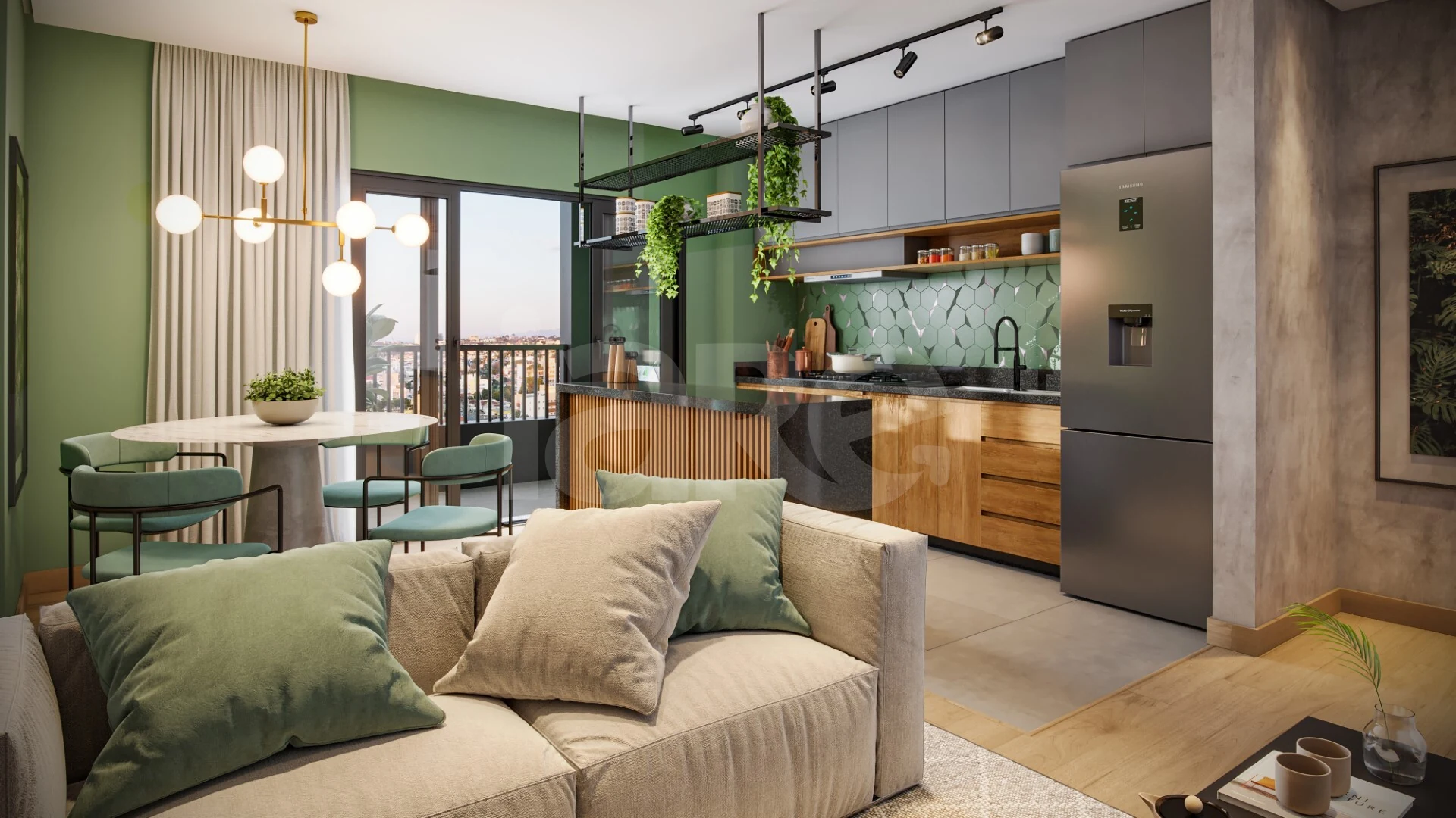 Nest Urban Habitat - Apartamento com 61,61 m², em Bacacheri — foto 5