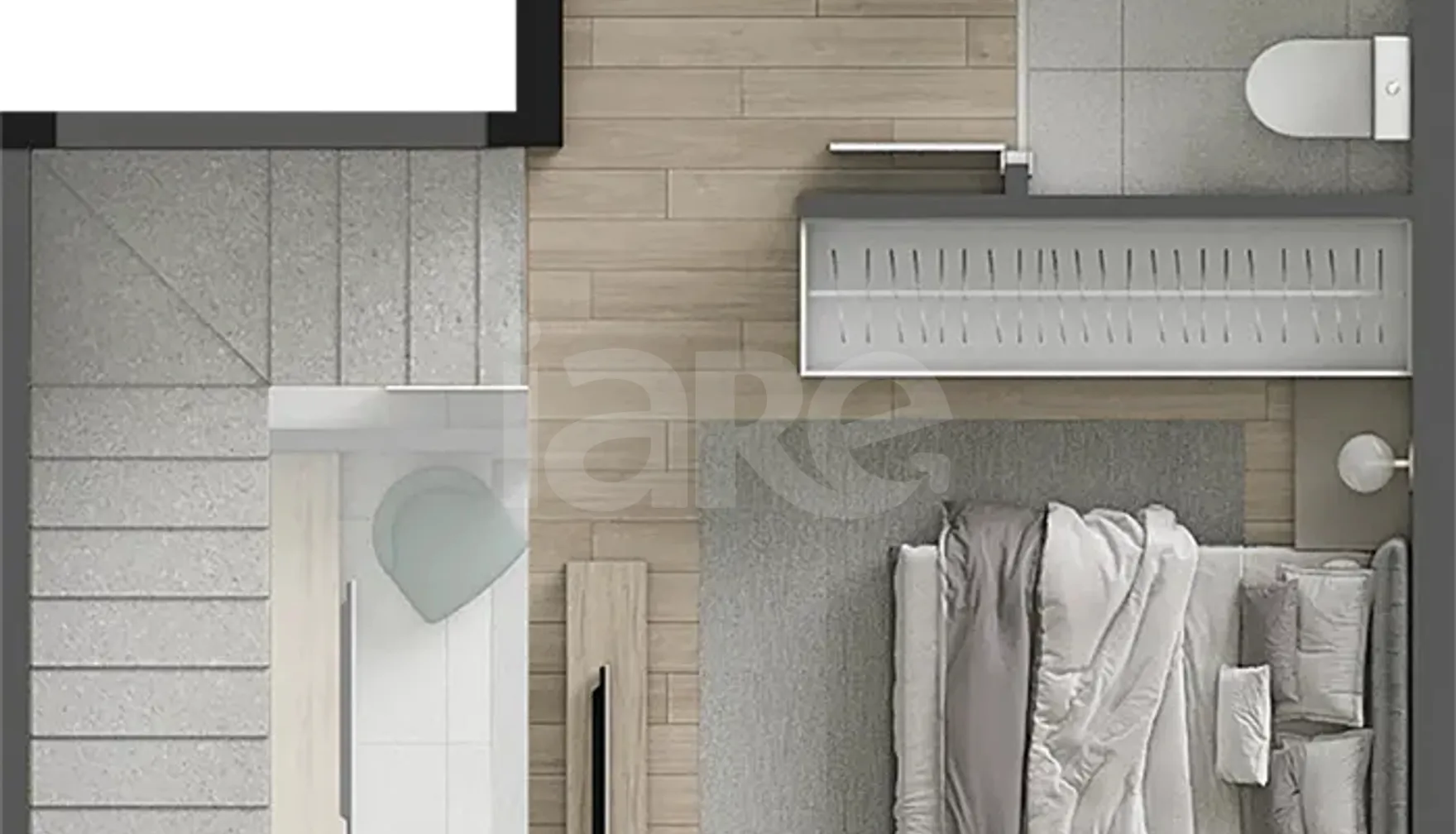 Planta — Apartamento 72,41 m²