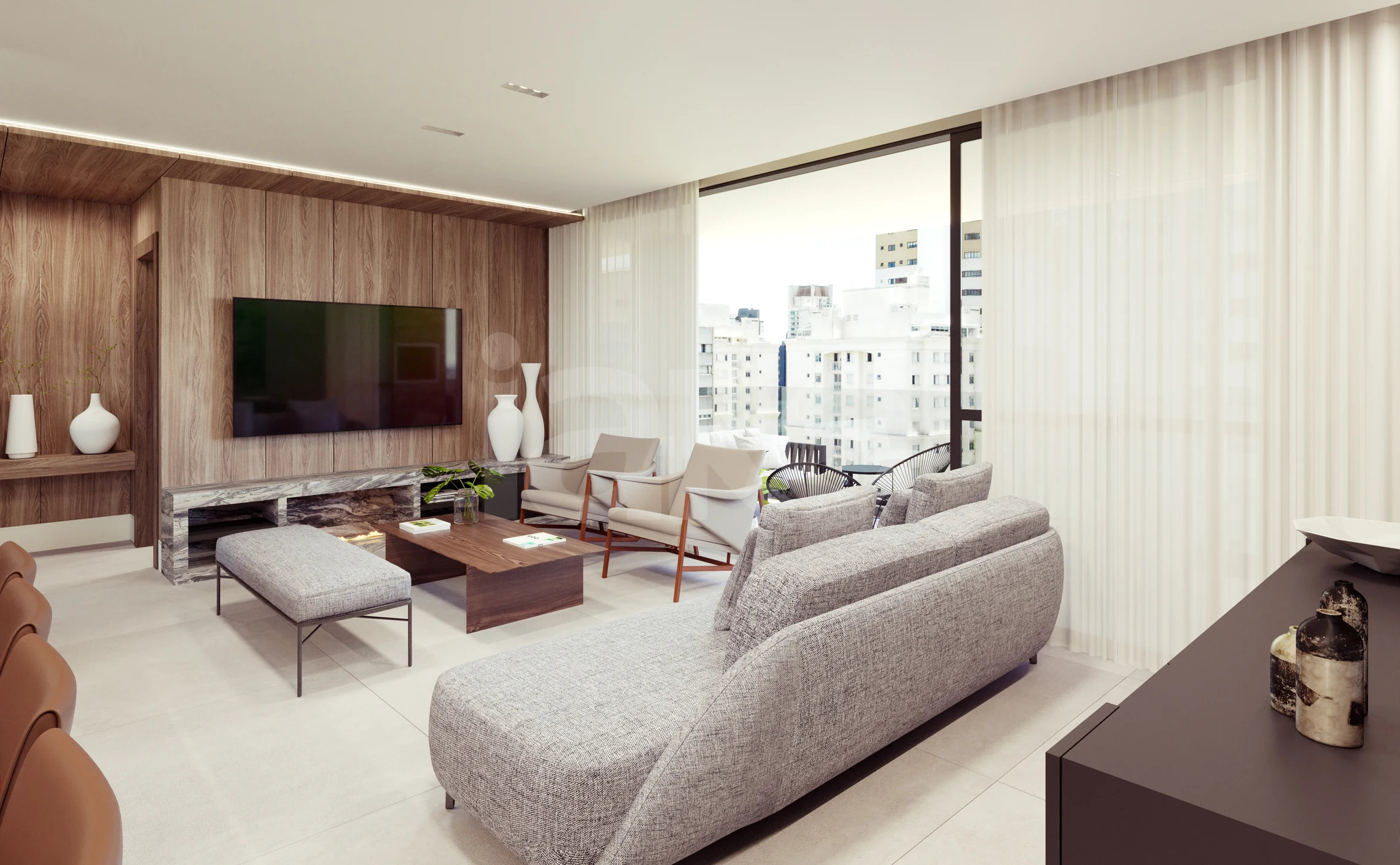Edifício Greca Tower - Apartamento com 202,19 m², em Água Verde — foto 5