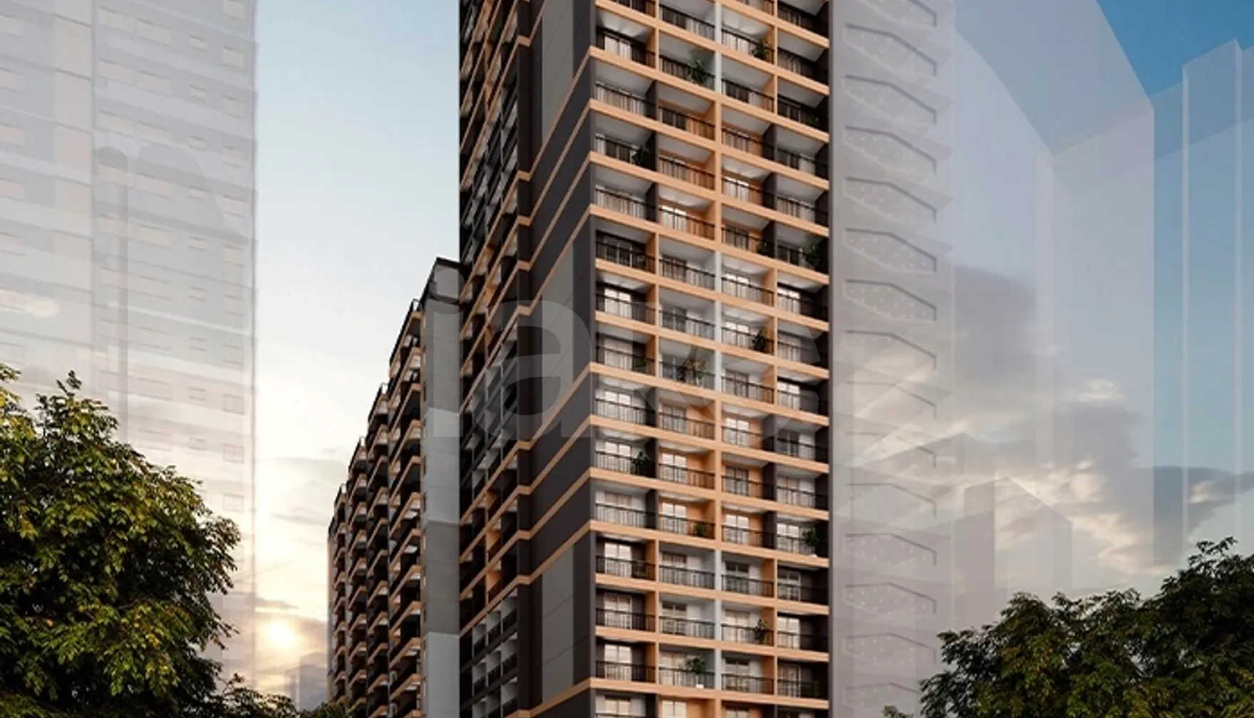 Metropolitan Consolação - Apartamento com 39,84 m², em Consolação — foto 1