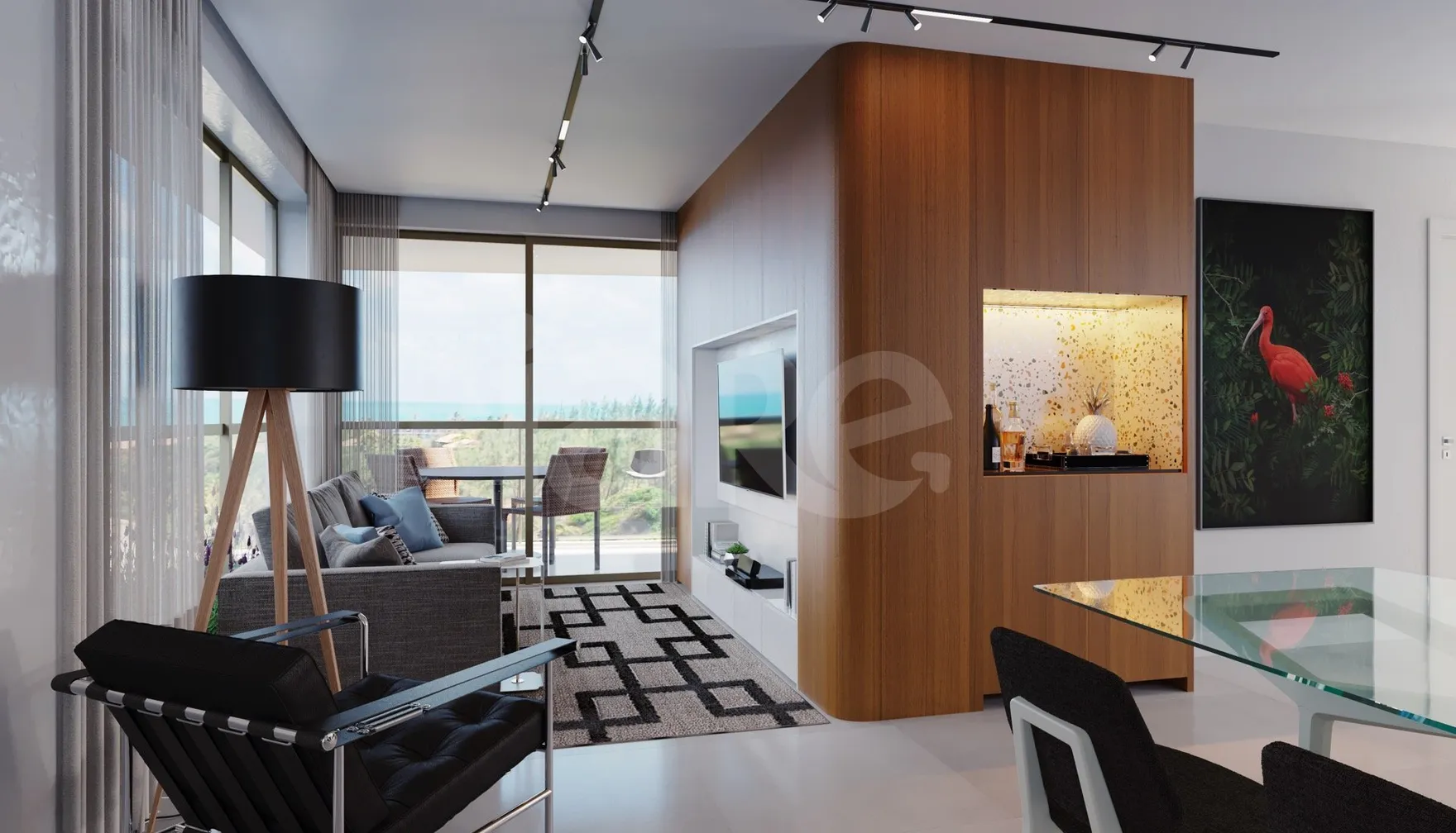 Falésia - Garden com 65,97 m², em Ponta do Seixas — foto 3