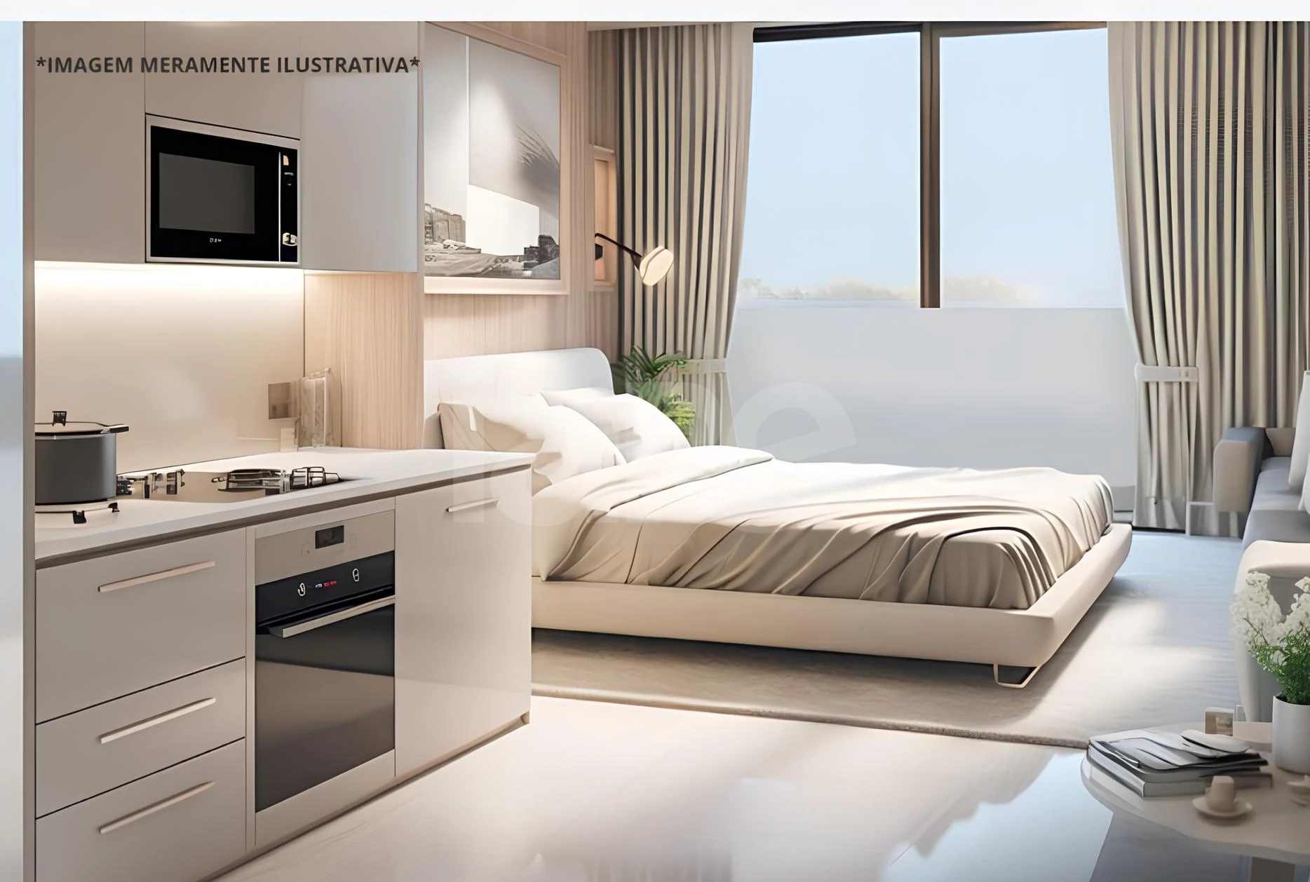 Flat Sunset - Studio com 19,66 m², em Bessa — foto 3