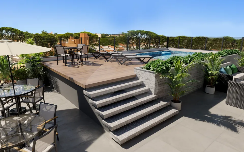 Théros Residencial - Studio com 19,4 m², em Alto da XV — foto 13