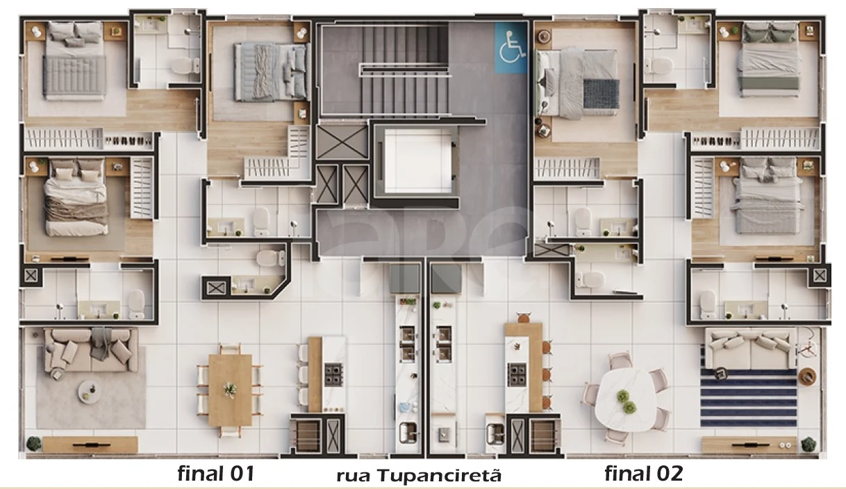 Planta — Pavimento 10