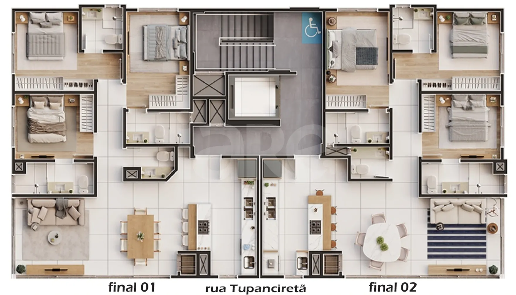 Planta — Pavimento 10