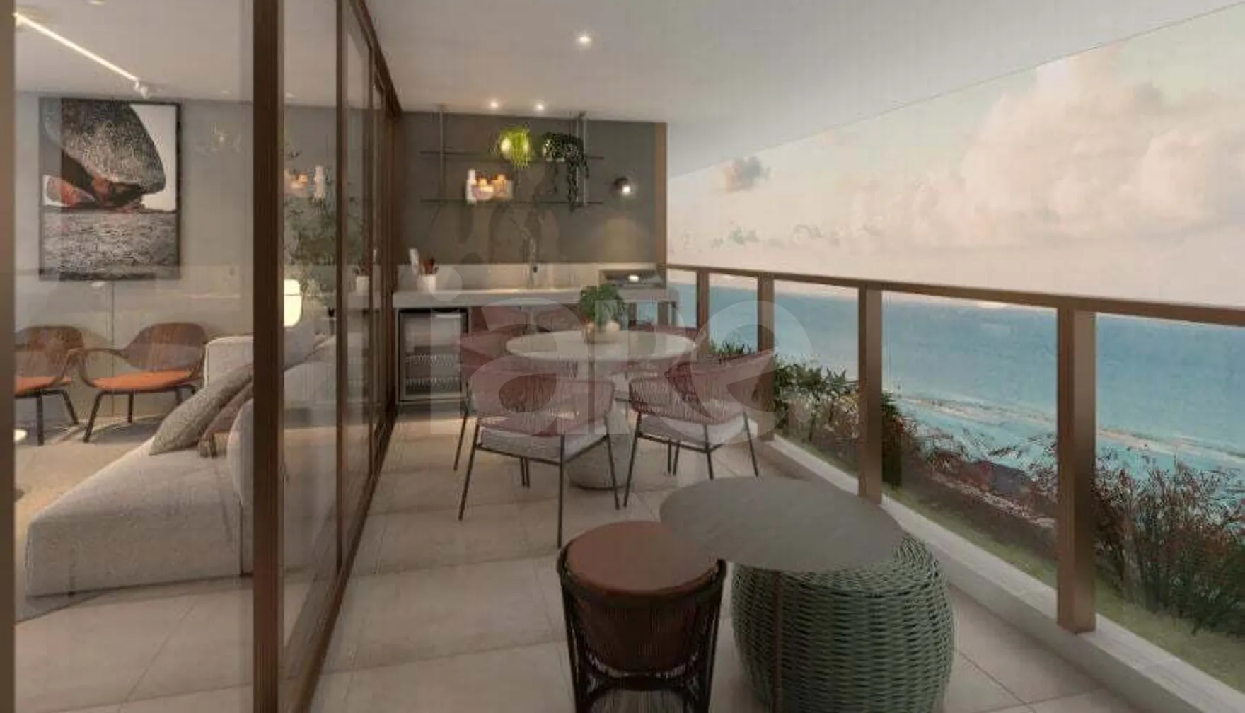 Corais - Apartamento com 87,25 m², em Ponta do Seixas — foto 6