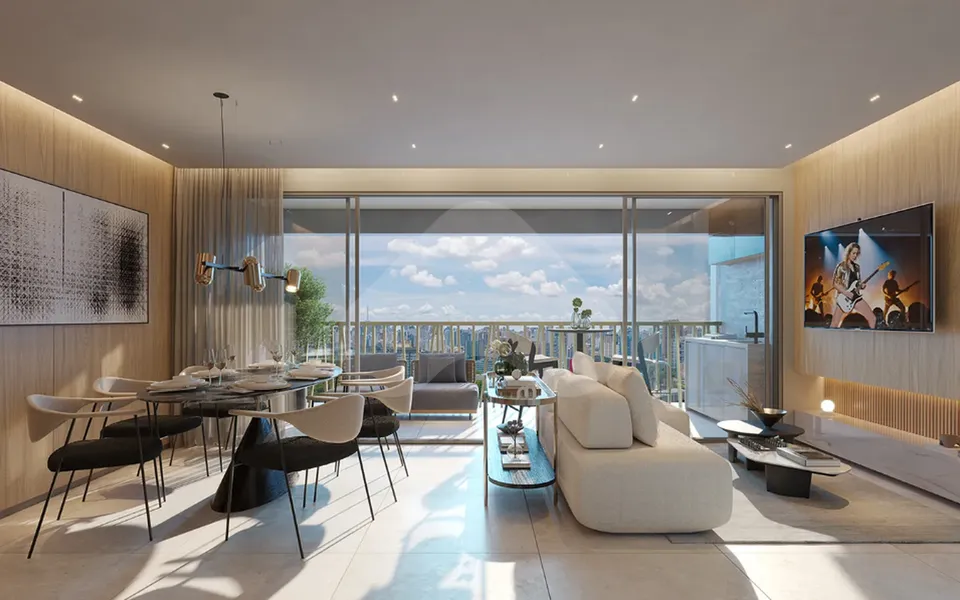 Brisea Moema - Apartamento com 81,34 m², em Moema — foto 2