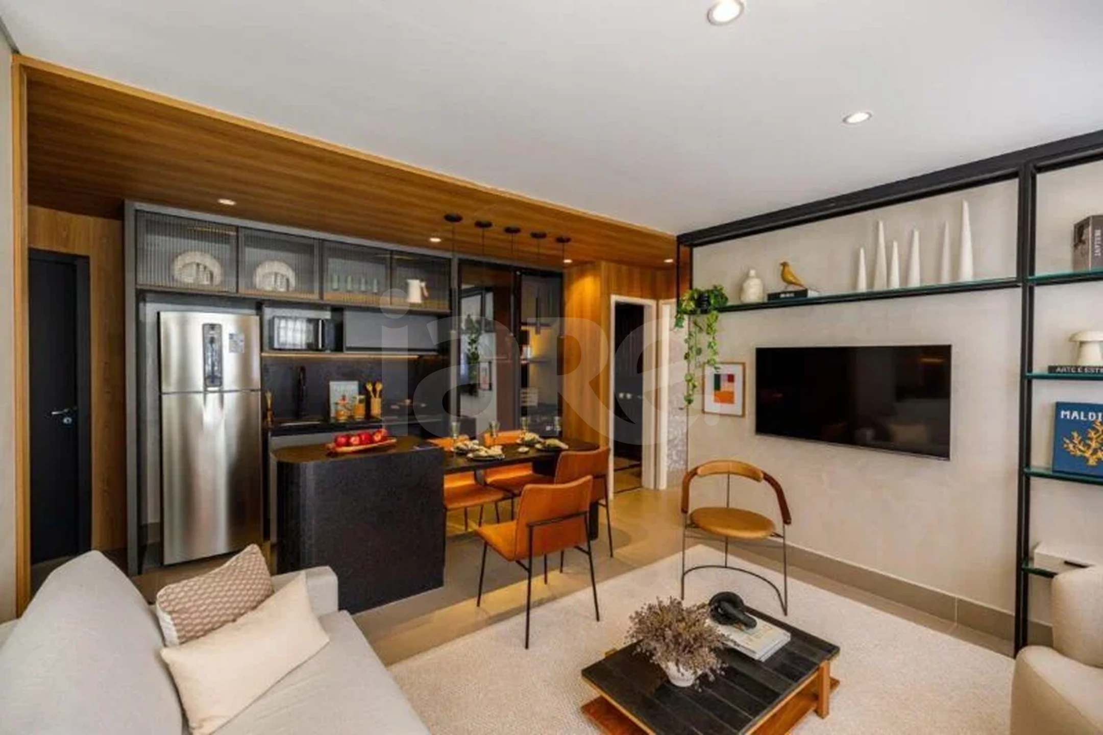 Get Home Design - Apartamento com 40,97 m², em Mirandópolis — foto 6