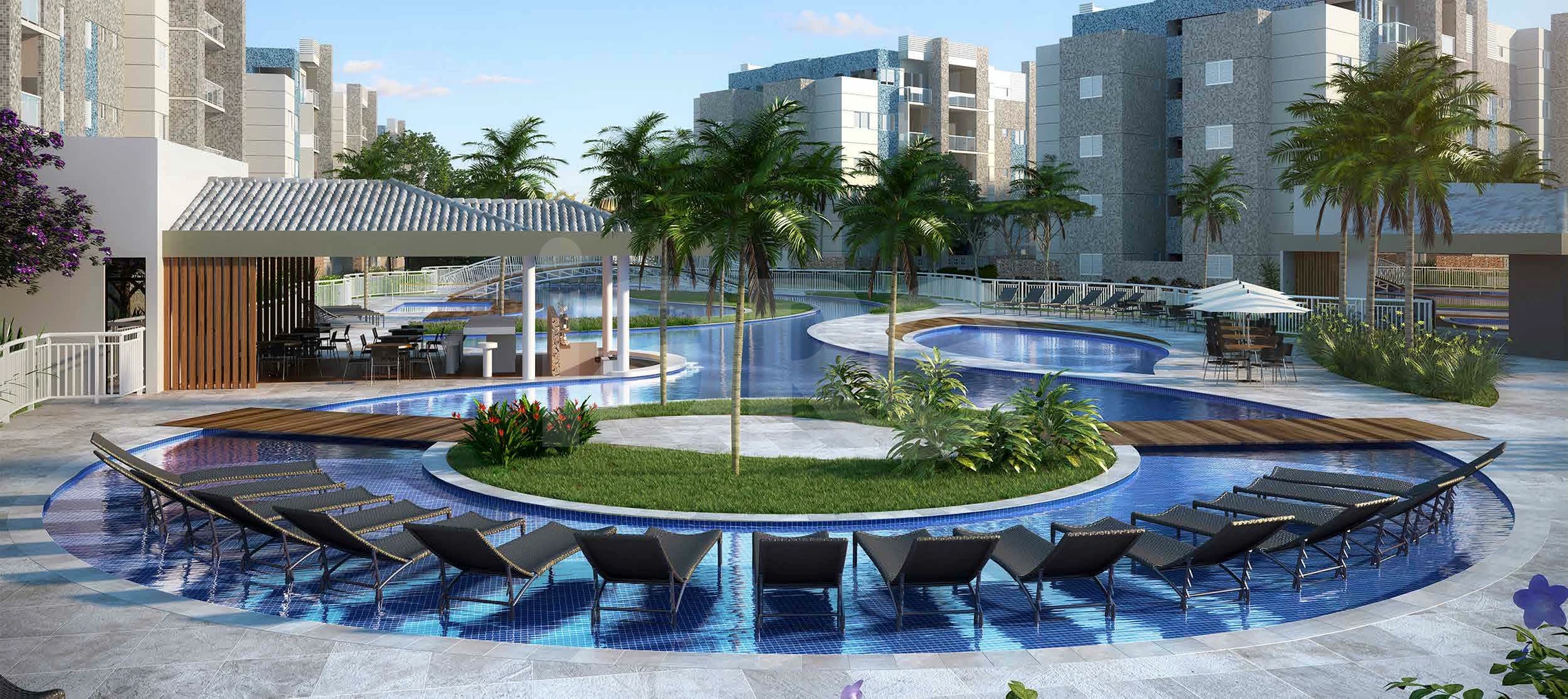 Residencial Maranduba Beach Resort - Garden com 99,1 m², em Sapé — foto 2