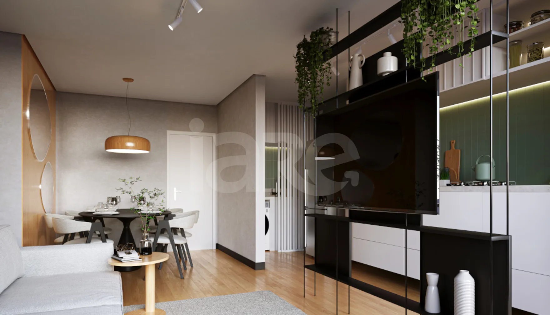 Voal - Apartamento com 52,47 m², em Jardim Oceania — foto 2