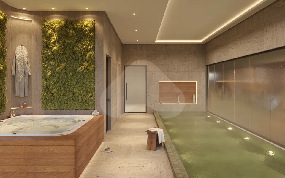 14 Bis Home Club - Apartamento com 45,87 m², em Perequê — foto 8