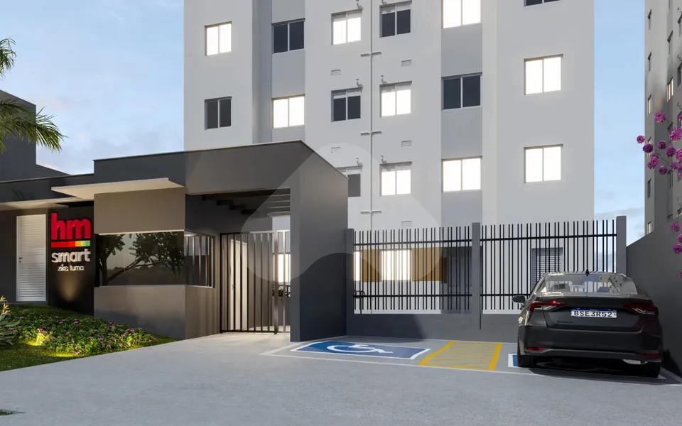 HM Smart Zike Tuma - Apartamento com 35,88 m², em Jardim Ubirajara — foto 2