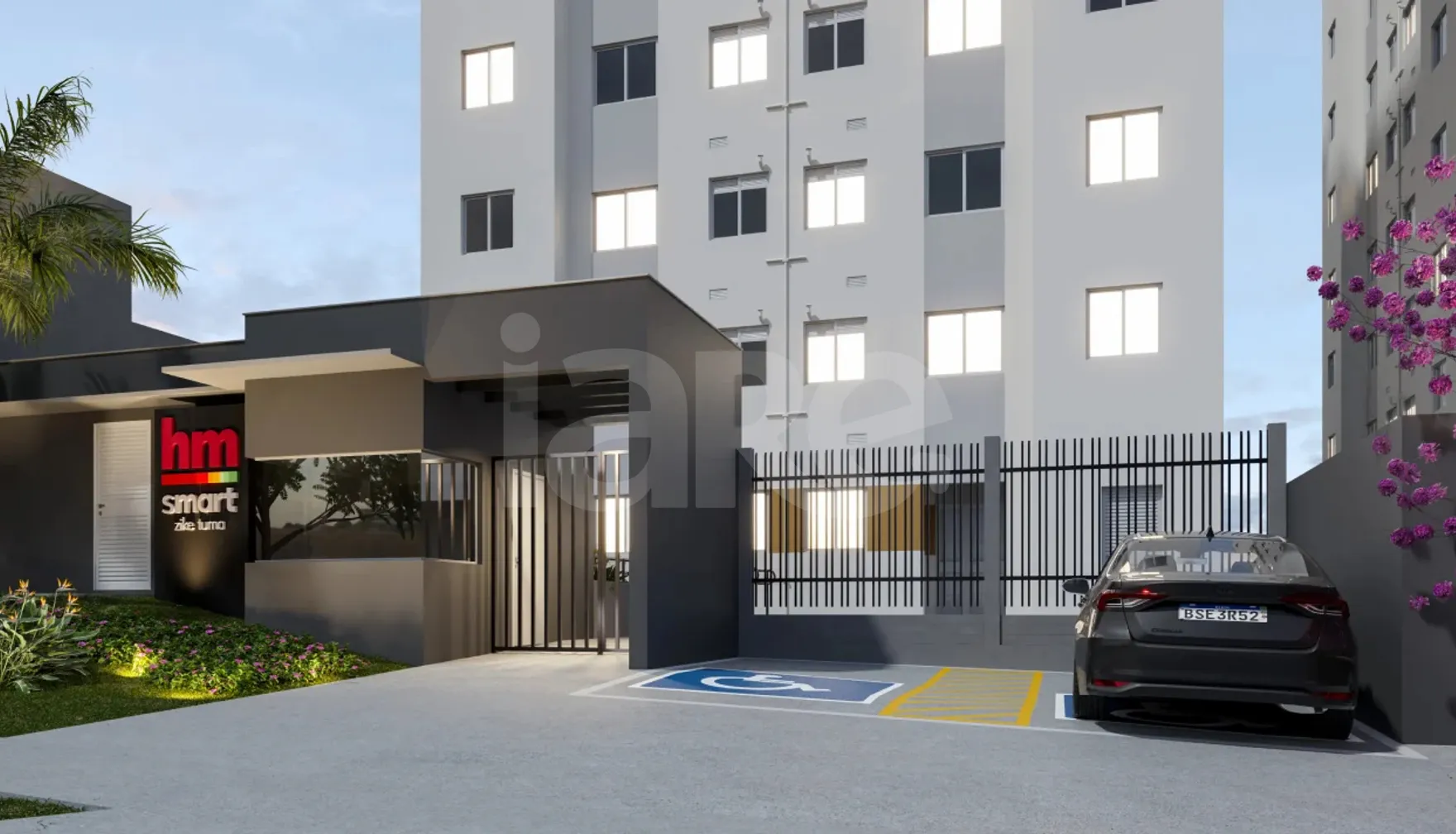 HM Smart Zike Tuma - Apartamento com 35,88 m², em Jardim Ubirajara — foto 2