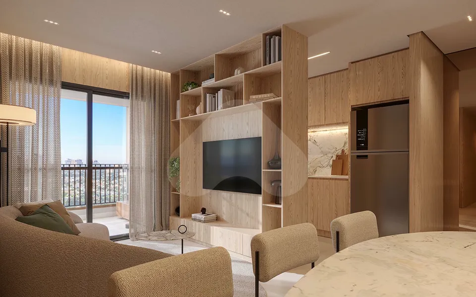 Edro - Apartamento com 68,94 m², em Mooca — foto 3