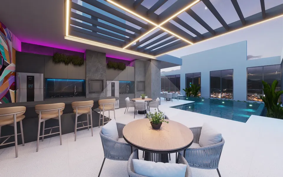 Loyal Tower Flats - Apartamento com 45,05 m², em Meia Praia — foto 17