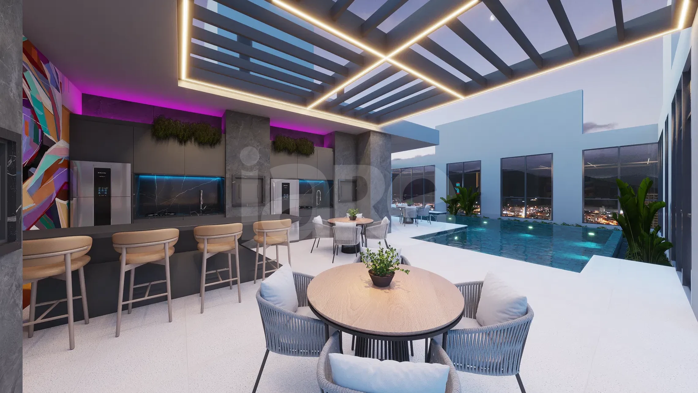 Loyal Tower Flats - Apartamento com 45,05 m², em Meia Praia — foto 19