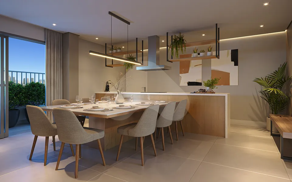 Altus Nova Klabin - Apartamento com 72,83 m², em Vila Firmiano Pinto — foto 5