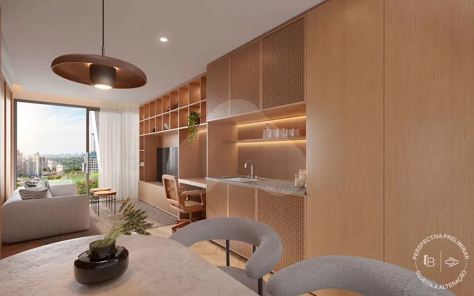 J329 Itaim - Apartamento com 52,35 m², em Itaim Bibi — foto 4