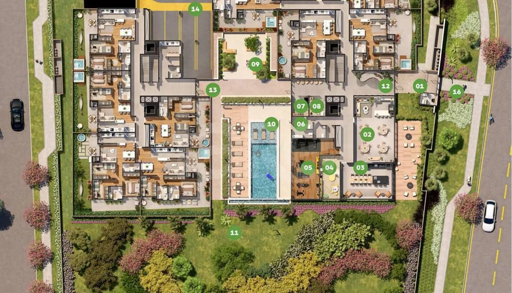 Planta — Implantação
