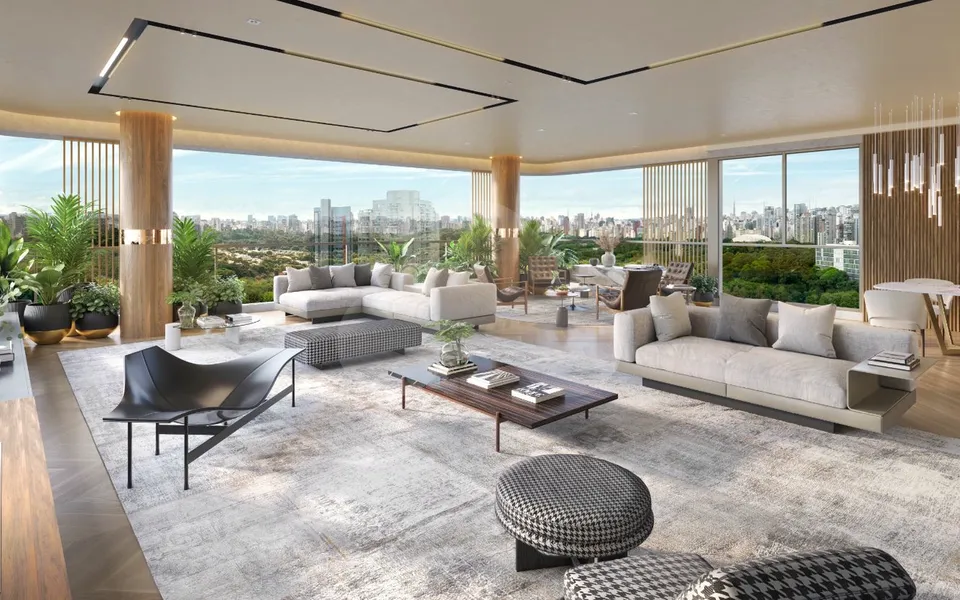 Casa Ibirapuera Apto 141 - Apartamento com 254 m², em Ibirapuera — foto 3