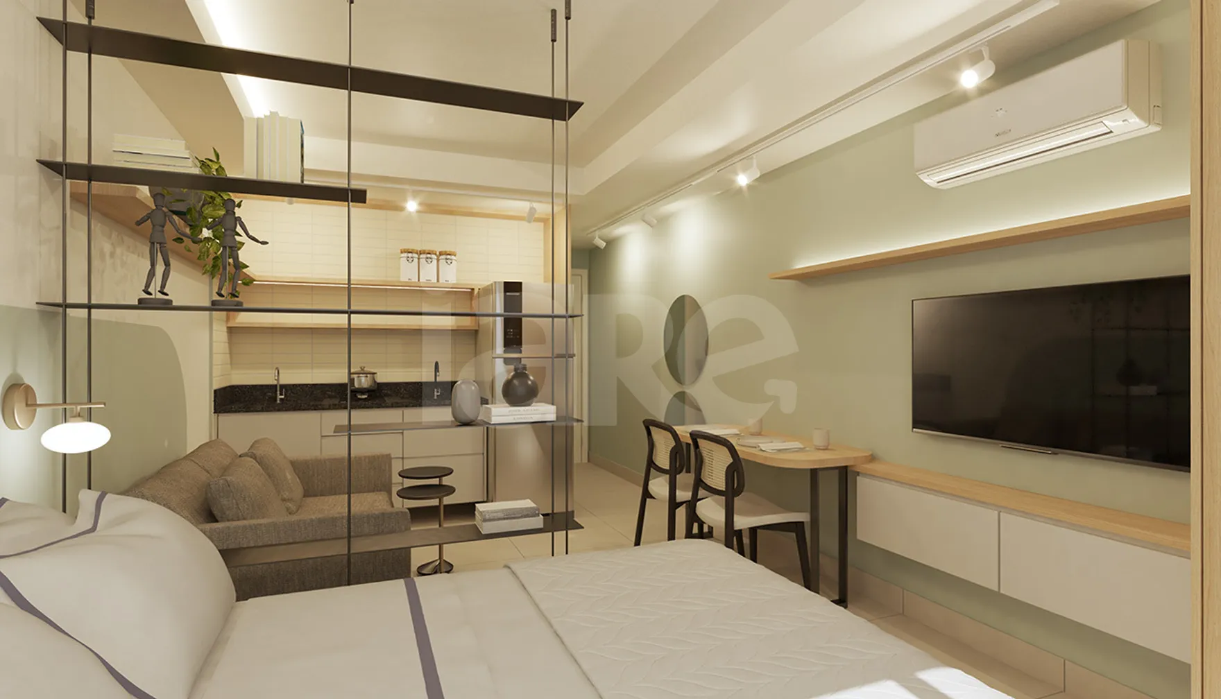 Domus Jequitinhonha - Studio com 33 m², em Boa Viagem — foto 3