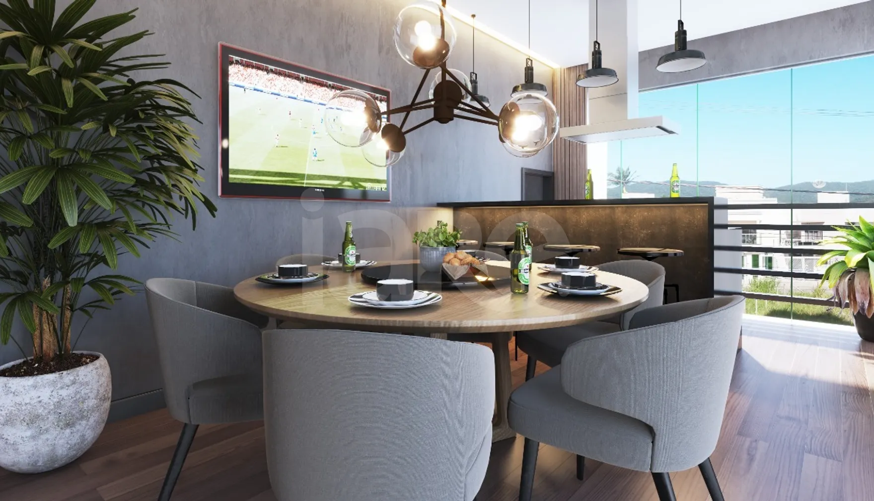Leblon Residence - Apartamento com 79,96 m², em Perequê — foto 6