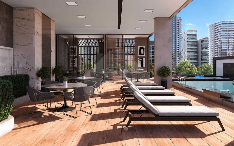 Atrio - Apartamento com 132 m², em Meia Praia — foto 18