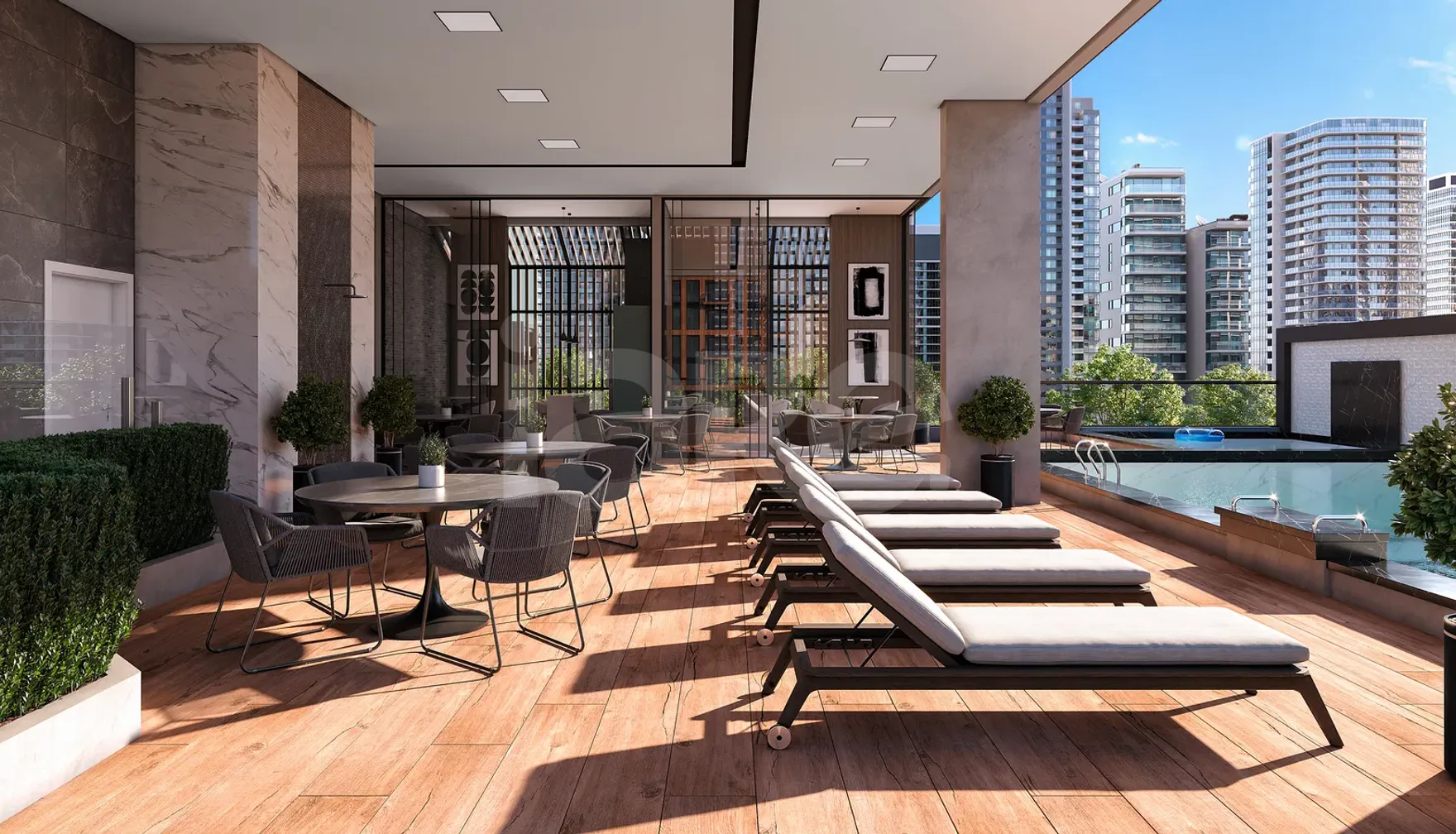Atrio - Apartamento com 132 m², em Meia Praia — foto 20