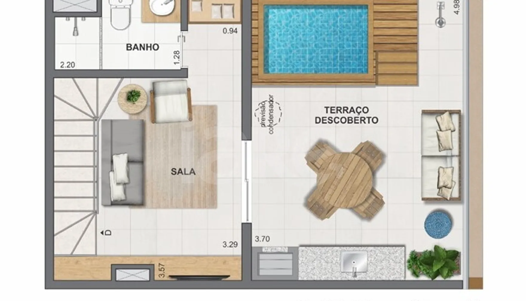 Planta — Garden 81,74 m²