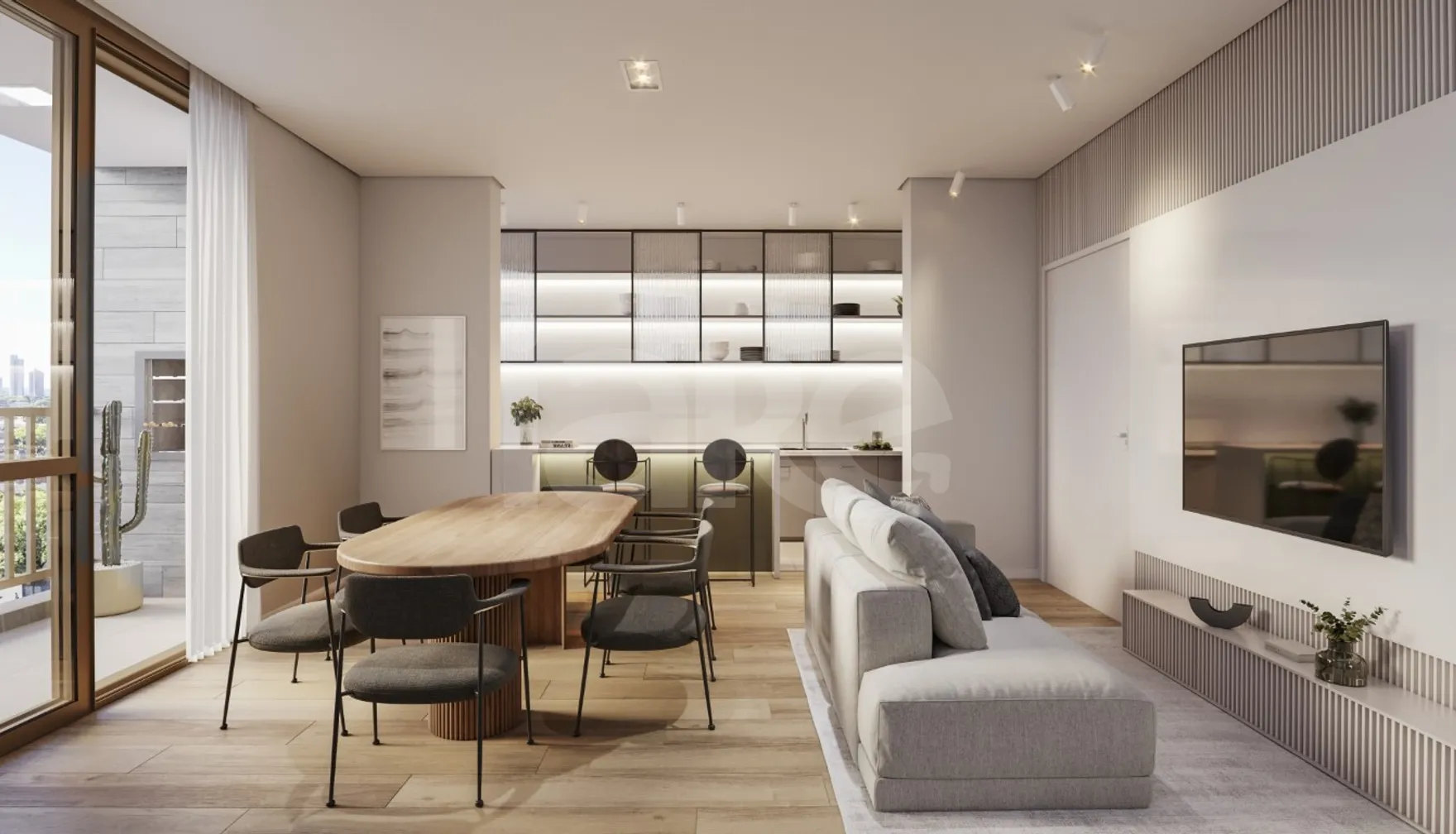 Galeria Hype Casa Nativa - Apartamento com 70,23 m², em Juvevê — foto 4