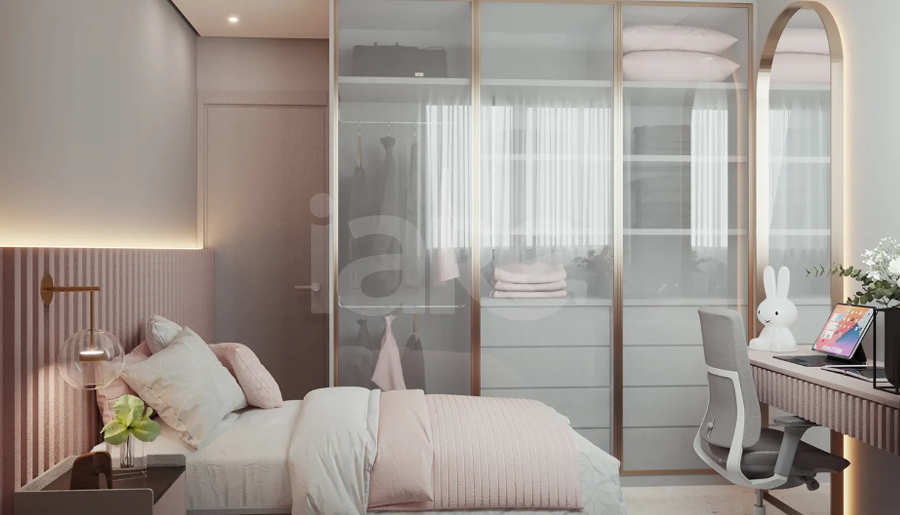 Alameda Rio - Apartamento com 93 m², em Madalena — foto 9