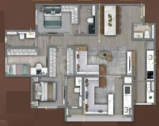 Planta — Garden 103,76 m²