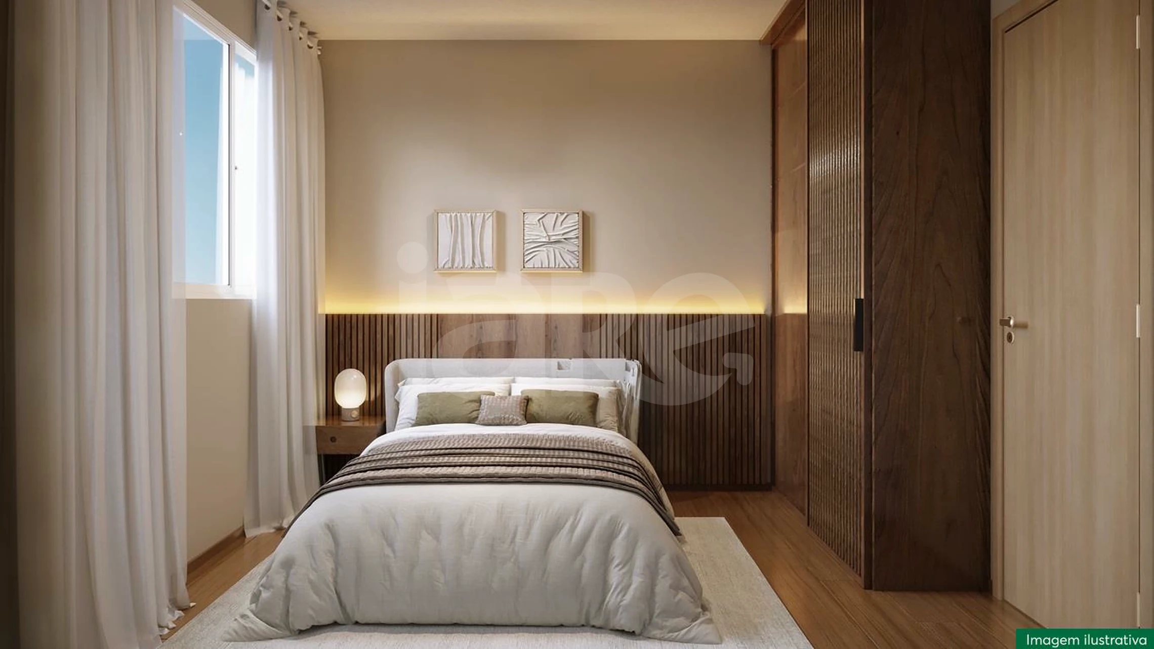 Mar de Trindade - Apartamento com 42,03 m², em Alcântara — foto 3