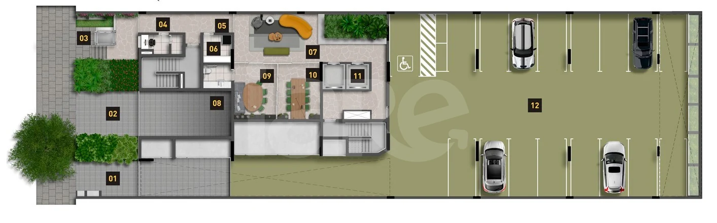 Planta — Pavimento térreo