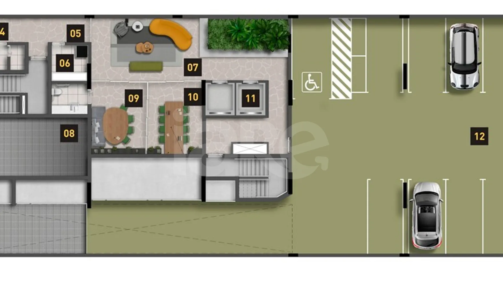 Planta — Pavimento térreo