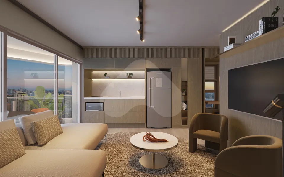 NOON Small Luxury Apartments - Alto de Pinheiros - Studio com 53,98 m², em Alto de Pinheiros — foto 2