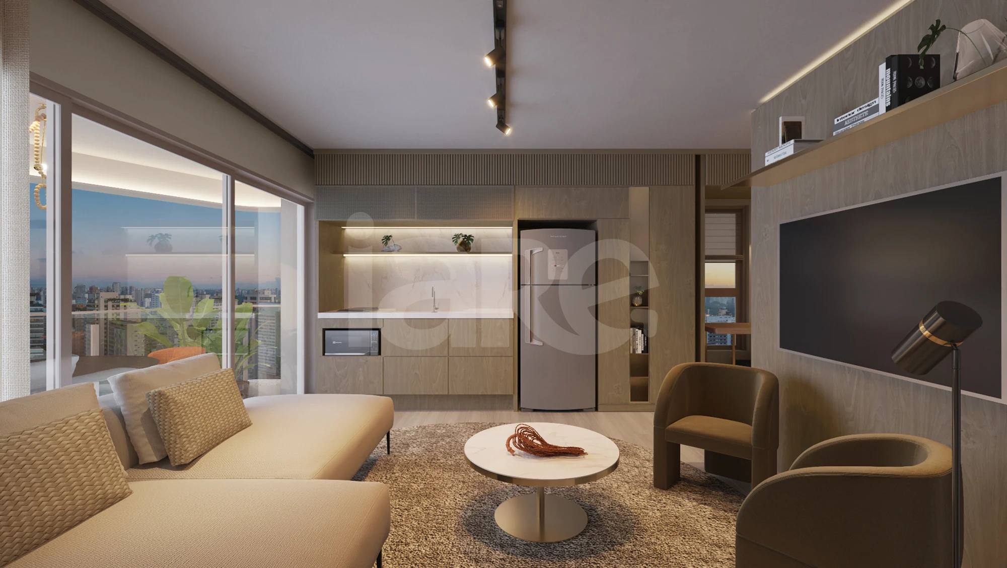 NOON Small Luxury Apartments - Alto de Pinheiros - Cobertura com 116,23 m², em Alto de Pinheiros — foto 2