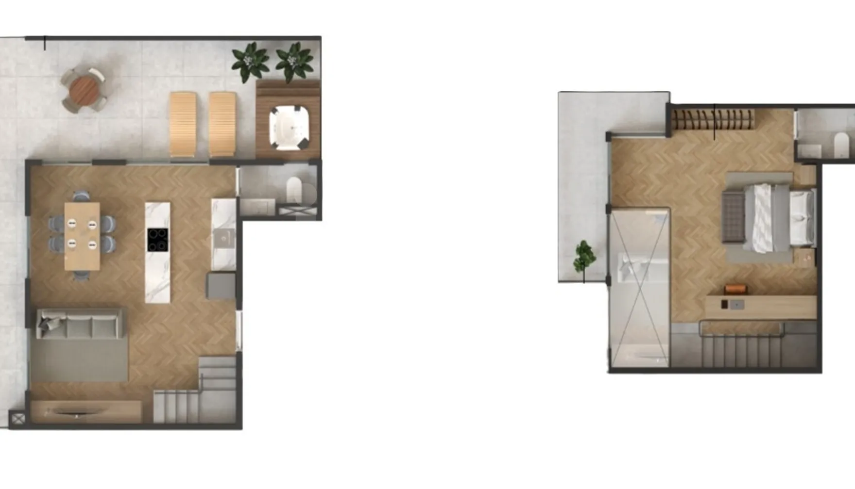 Planta — Garden 80,66 m²