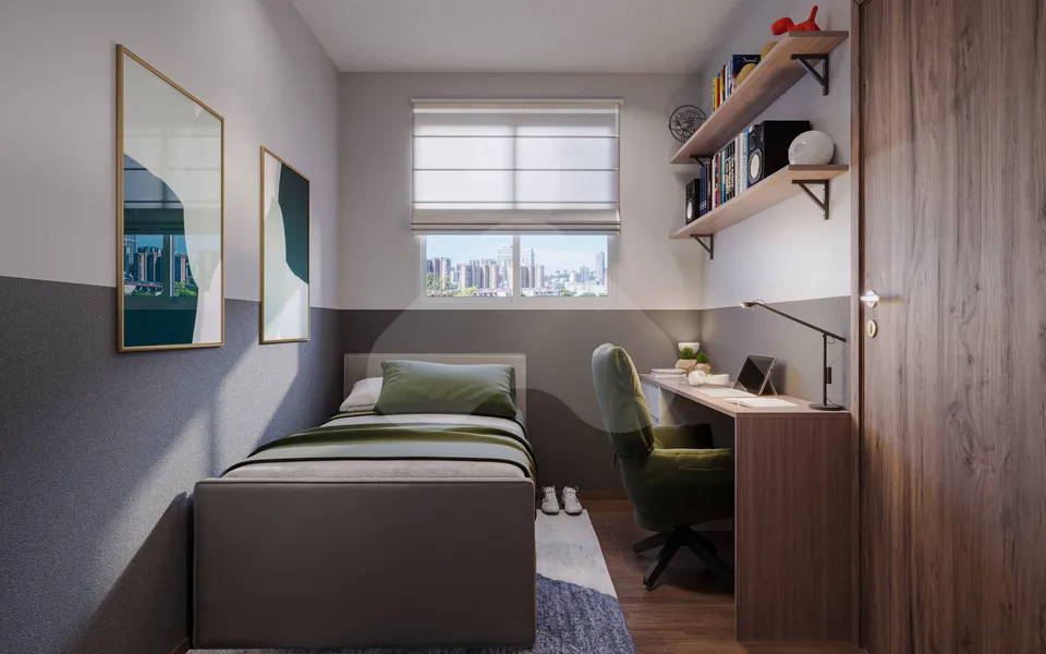 San Miller - Apartamento com 34,09 m², em Jardim Brasil — foto 4