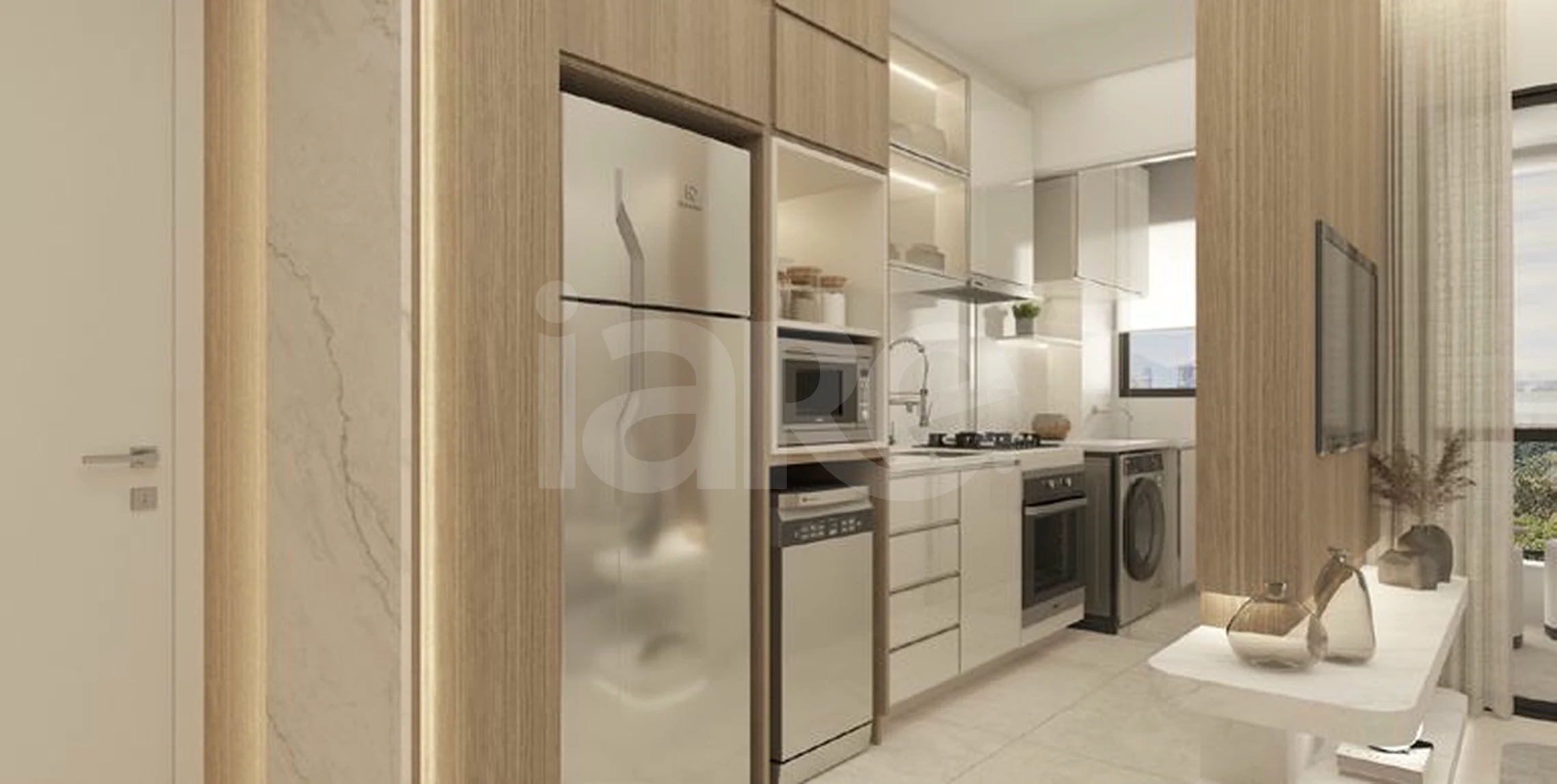 Pine Blue - Apartamento com 61,67 m², em Capão Raso — foto 3
