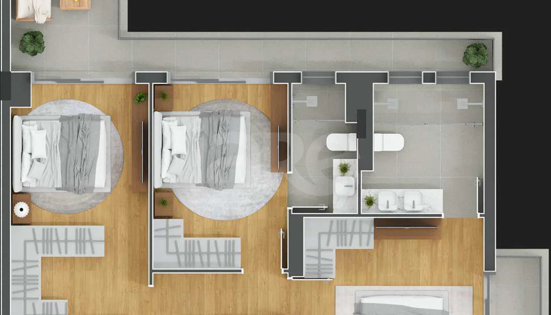 Planta — Garden 261,17 m²
