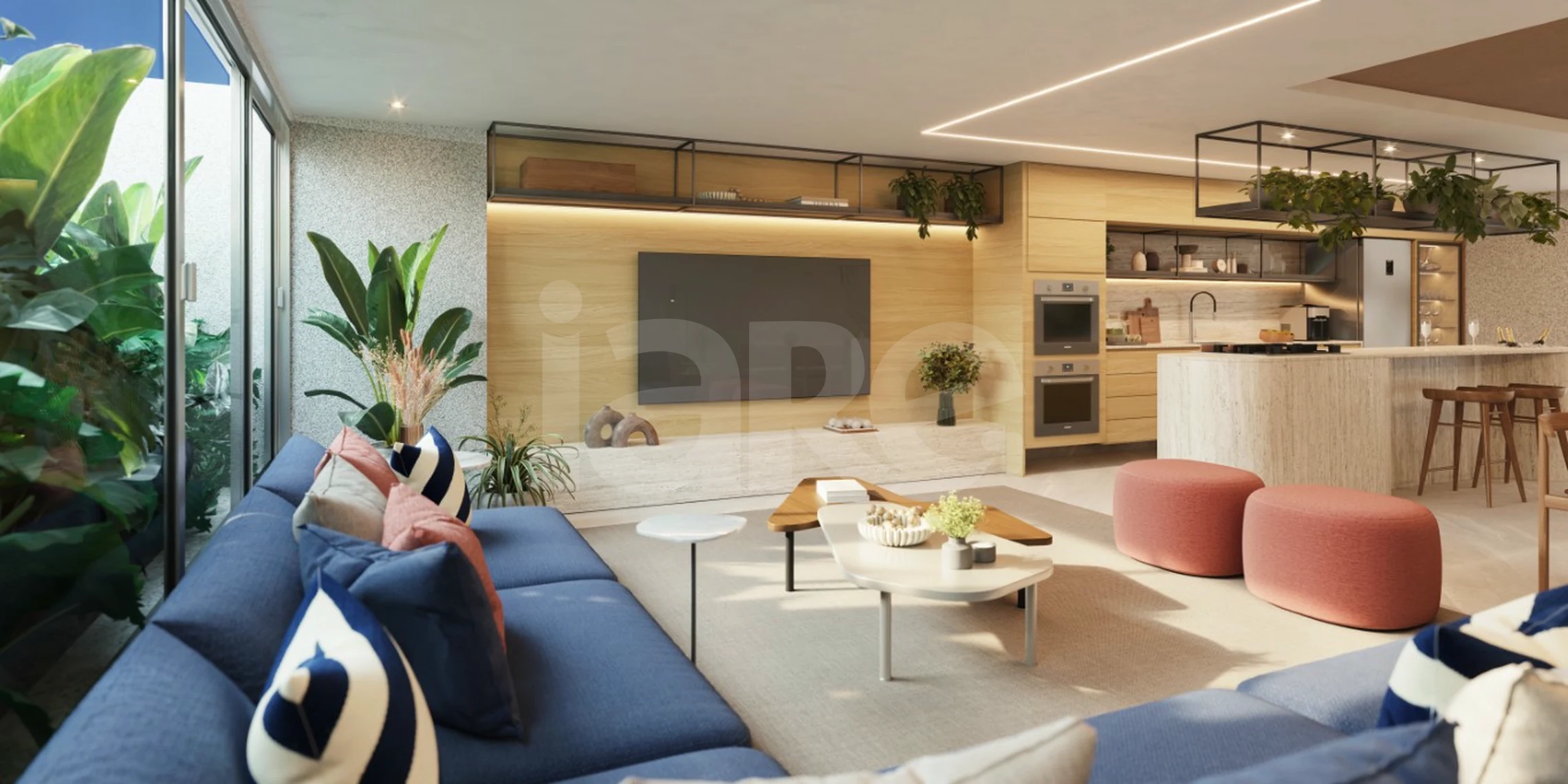 Marine Urban Design - Apartamento com 39,89 m², em Areia Dourada — foto 2