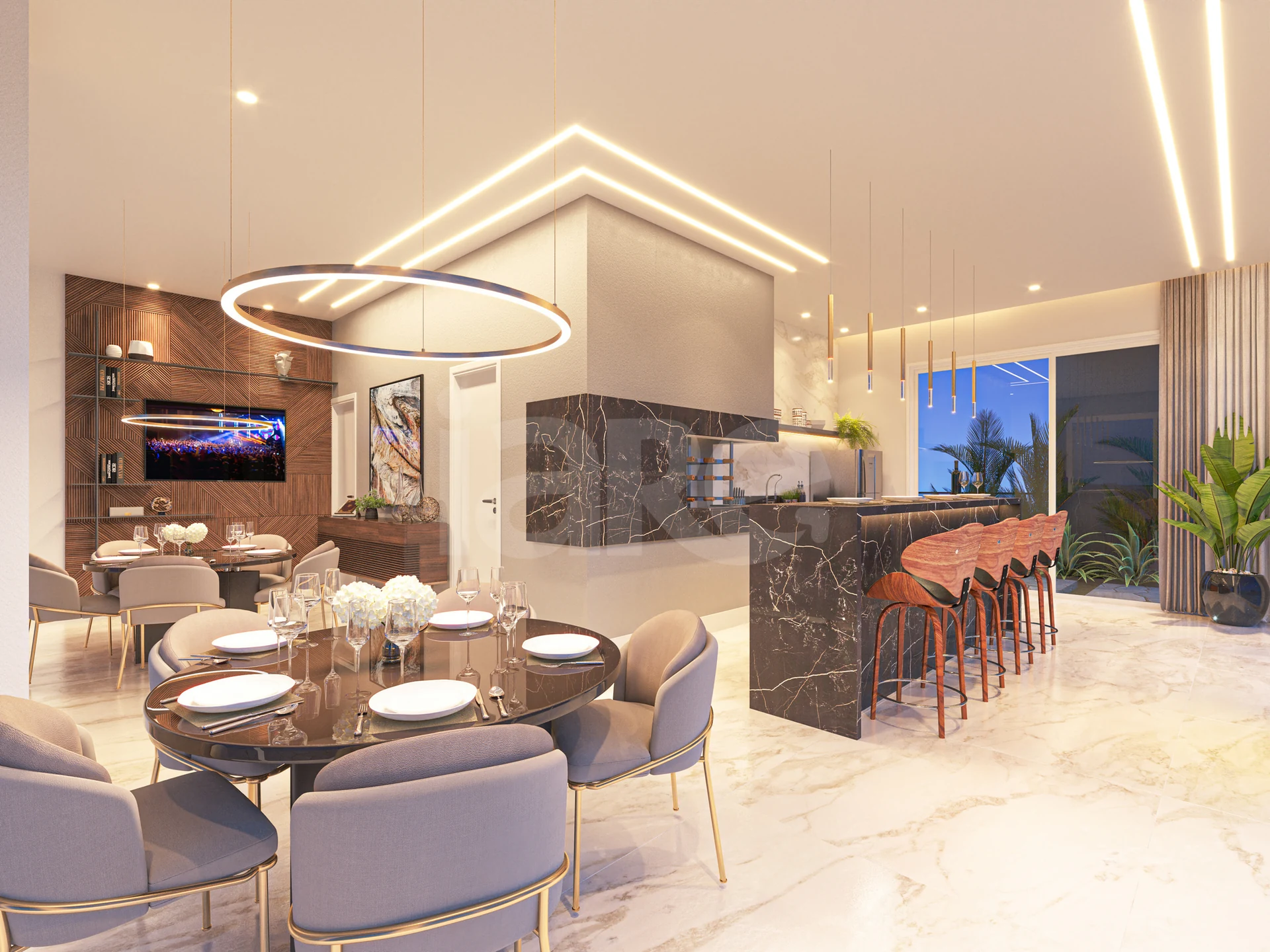 One Residence - Garden com 123,39 m², em Centro — foto 9