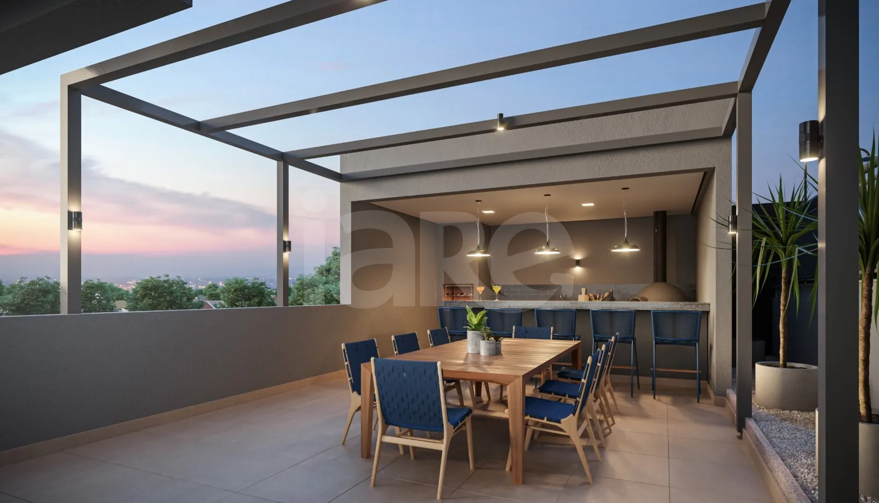 Home Resort Astorga Smart - Sala comercial com 18 m², em Vila Guilhermina — foto 8