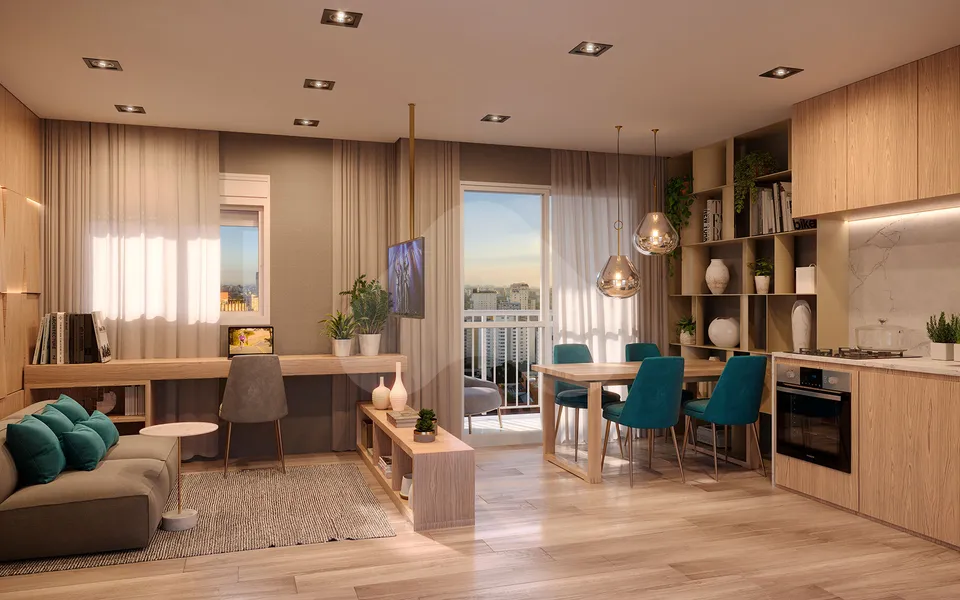 Viva Benx Star Conceição - Studio com 31,34 m², em Vila Guarani — foto 2