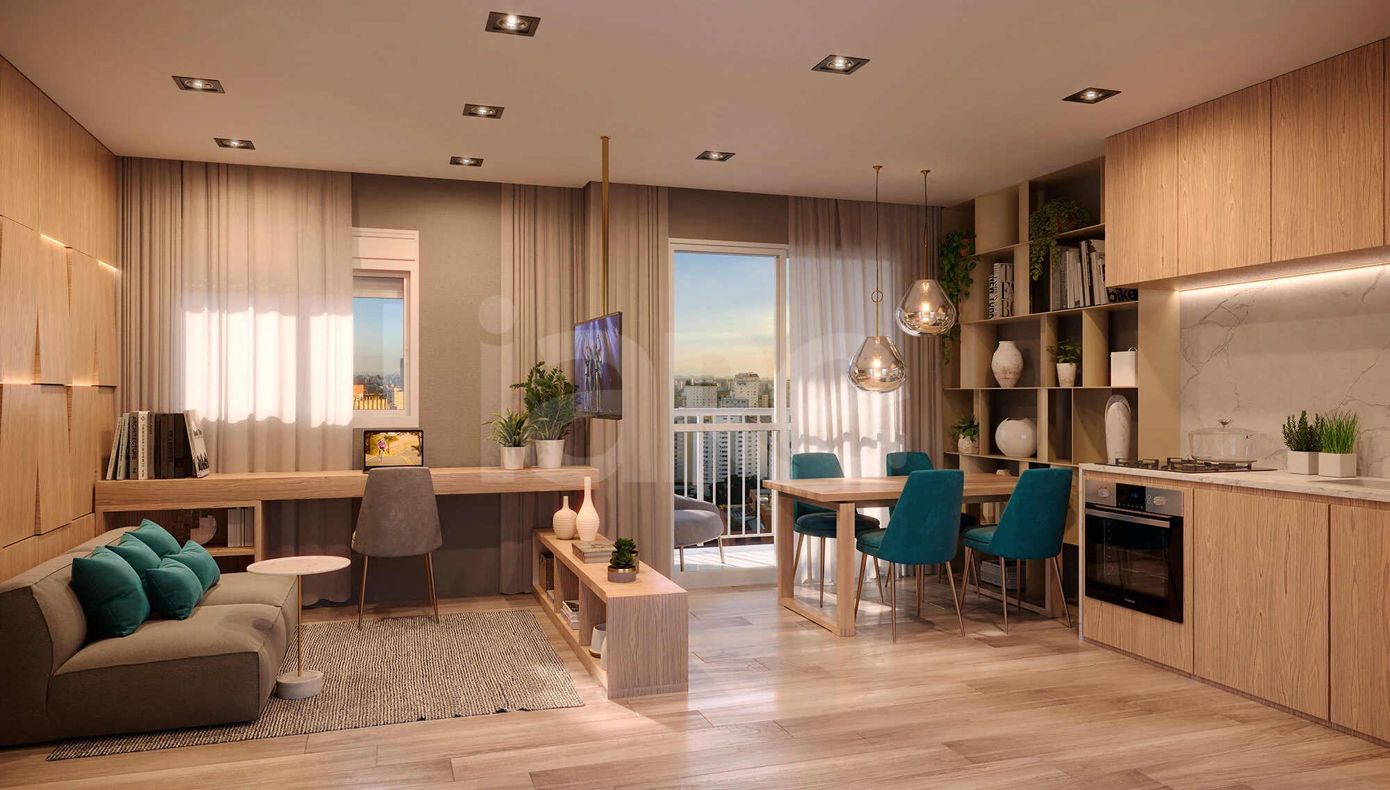 Viva Benx Star Conceição - Studio com 31,34 m², em Vila Guarani — foto 2