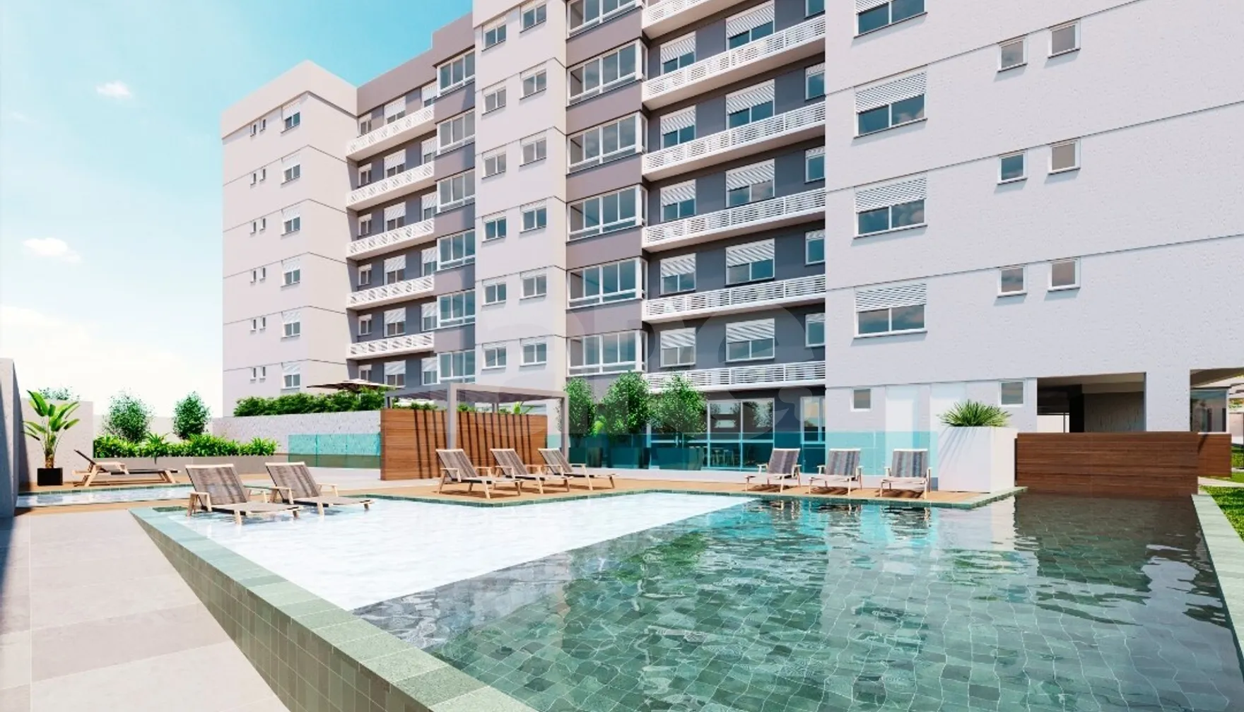 Curaçao Acqua Home - Apartamento com 76,6 m², em Cristo Redentor — foto 17