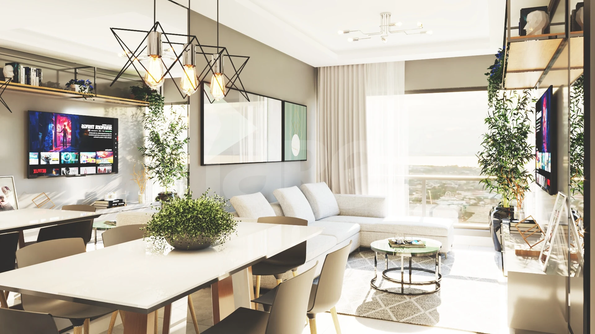 Villagio Del Grande - Apartamento com 68,7 m², em Zona Nova — foto 2