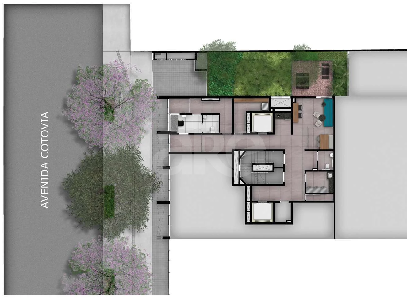 Planta — Pavimento térreo