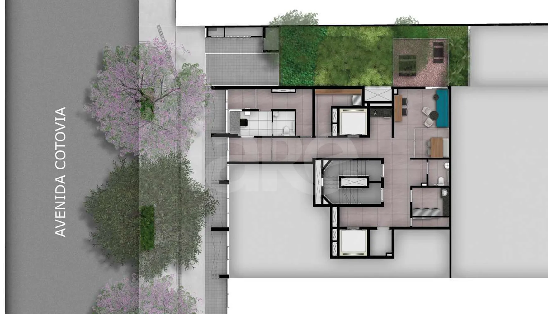 Planta — Pavimento térreo